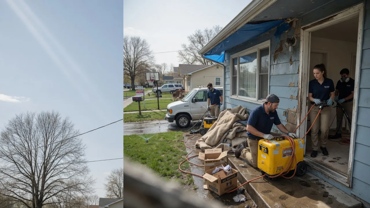 Basement Flood Cleanup in East Bank, WV near me